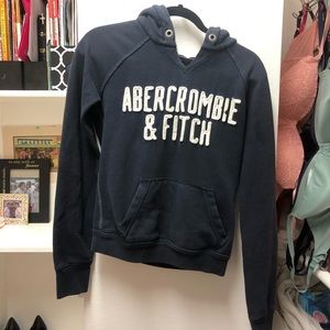 Abercrombie & Fitch Navy Sweatshirt